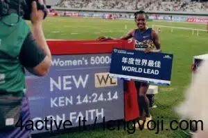Faith Kipyegon - 4Active Centras