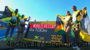 jamaica 4x100mix, NBC Olympics - 4Active Sveikatingumo Centras